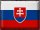 Blechschild Flagge Slowakei 40x30cm Retro Flag of Slovakia