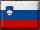 Blechschild Flagge Slowenien 40x30cm Retro Flag Slovenia