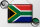 Blechschild Flagge Südafrika 40x30cm Retro South Africa