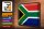 Blechschild Flagge Südafrika 40x30cm Retro South Africa