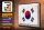 Blechschild Flagge Südkorea 40x30cm Retro Flag South Korea
