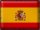 Blechschild Flagge Spanien 40x30cm Retro Flag of Spain