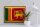 Blechschild Flagge Sri Lankas 40x30cm Retro Flag Sri Lanka