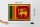 Blechschild Flagge Sri Lankas 40x30cm Retro Flag Sri Lanka