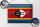 Blechschild Flagge Swasiland 40x30cm Retro Flag Eswatini