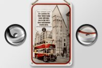 Blechschild Spruch 12x18cm London City Tour 1931-1962