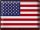 Blechschild Flagge Vereinigte Staaten 40x30cm Retro States