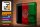 Blechschild Flagge Afghanistans 40x30cm Afghanistan Rost