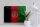Blechschild Flagge Afghanistans 40x30cm Afghanistan Rost