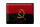 Blechschild Flagge Angolas 40x30cm Flag of Angola Rost