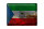 Blechschild Flagge Äquatorialguinea 40x30cm Flag Rost