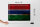 Blechschild Flagge Gambia 40x30cm Flag of the Gambia Rost
