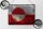 Blechschild Flagge Grönland 40x30cm Flag Greenland Rost