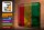 Blechschild Flagge Guinea 40x30cm Flag of Guinea Rost