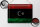 Blechschild Flagge Libyen 40x30cm Flag of Libya Rost