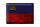 Blechschild Flagge Liechtenstein 40x30cm Flag Rost