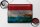 Blechschild Flagge Luxemburg 40x30cm Flag Luxembourg Rost
