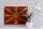 Blechschild Flagge Mazedonien 40x30cm Flag Macedonia Rost