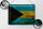 Blechschild Flagge Bahamas 40x30cm Flag of Bahamas Rost