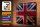 Blechschild Flagge Union Jack 40x30cm United Kingdom Rost