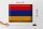 Blechschild Flagge Armenien 40x30cm Flag Armenia Vintage