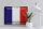 Blechschild Flagge Frankreich 40x30cm Flag France Vintage