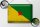 Blechschild Flagge Französisch-Guayana 40x30cm Flag Vintage