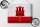 Blechschild Flagge Gibraltar 40x30cm Flag Gibraltar Vintage