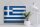 Blechschild Flagge Griechenland 40x30cm Flag Greece Vintage
