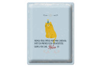 Blechschild Spruch kein Ersatz für eine Katze 30x40cm