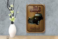Blechschild Retro 12x18cm Dad´s Garage Auto Service open 24