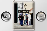 Blechschild Reise 30x40cm Monaco Urlaubsort Europa Trip