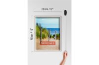 Blechschild Reise 30x40cm Nordsee Deutschland Strand Ruhe