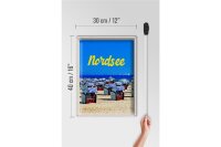 Blechschild Reise 30x40cm Nordsee Strand Meer