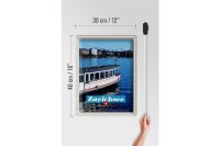 Blechschild Reise 30x40cm Zürich Schiff Boot See Stadt Gebirge