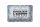 Blechschild Spruch 18x12cm Gestern hier aufgeräumt geputzt