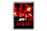 Blechschild Reise 30x40cm Japan Asien Restaurant rote...