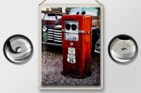 Blechschild Reise 30x40cm USA Amerika Tankstelle Route 66 90er