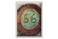Blechschild Reise 30x40cm USA Amerika Route 66 City of...
