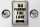 Blechschild Hinweis 12x18cm No Parking fire lane left right