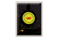 Blechschild Reise 30x40cm San Francisco USA Fischermans...