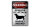 Blechschild Hinweis 12x18cm beware of attack Basset Hound