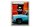 Blechschild Reise 30x40cm USA Oldtimer Dram Cars blau Amerika