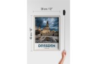 Blechschild Reise 30x40cm Dresden Deutschland Architektur Stadt