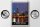 Blechschild Reise 30x40cm Chicago USA Amerika Abend am Meer