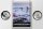 Blechschild Reise 30x40cm Lofoten Island Norwegen Winter Schnee