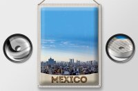 Blechschild Reise 30x40cm Aussicht auf Mexiko Amerika USA Urlaub