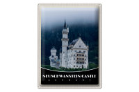 Blechschild Reise 30x40cm Neuschwanstein Schloss...