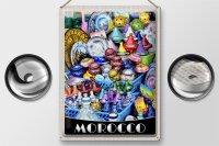 Blechschild Reise 30x40cm Marokko Afrika Kultur Orientalisch
