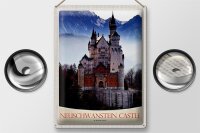 Blechschild Reise 30x40cm Neuschwanstein Schloss Deutschland